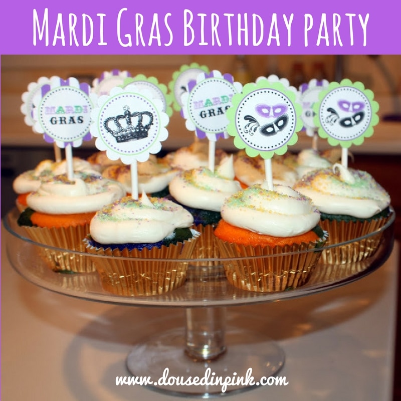 Teen Mardi Gras Birthday Party