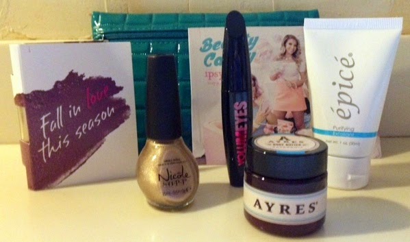 Ipsy Glam Bag Review – October 2014