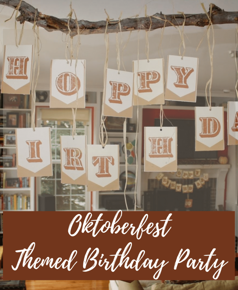 Oktoberfest Themed Birthday Party