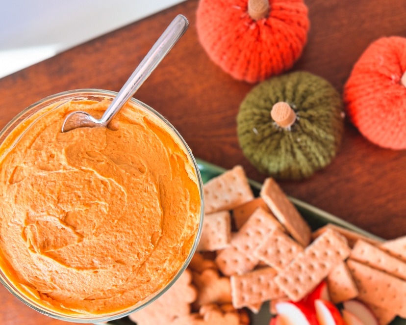 5 minute pumpkin spice dip recipe