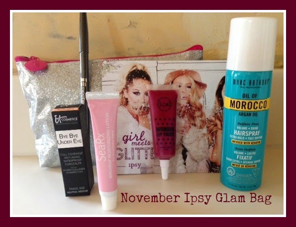 Ipsy Glam Bag Review – November 2014