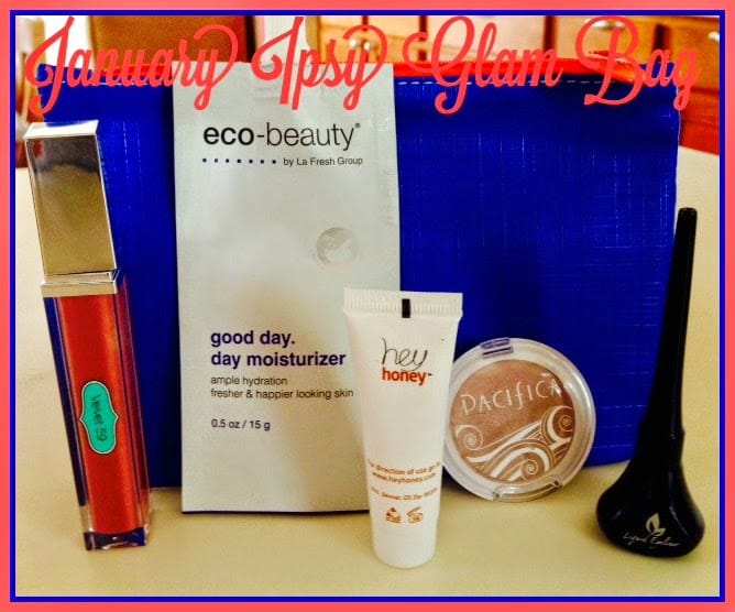 Ipsy Glam Bag Review – January 2015