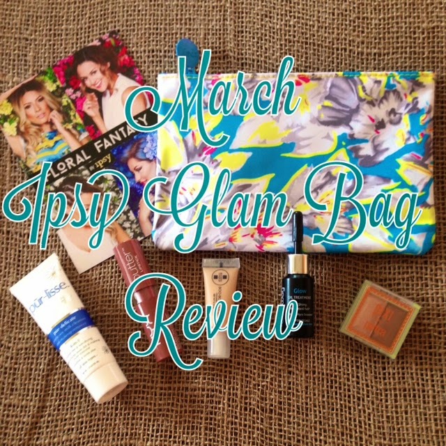 Ipsy Glam Bag Review – March 2015