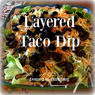 Five Minute Layered Taco Dip