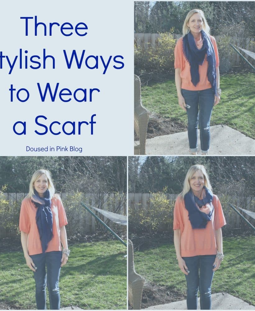 Three Stylish Ways to Wear a Scarf