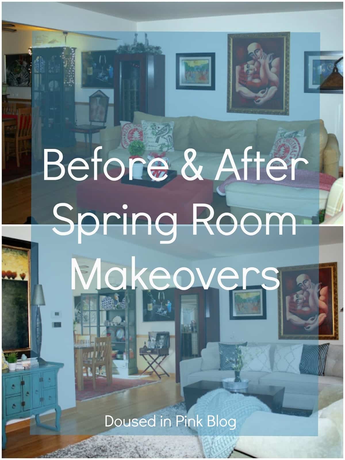 Spring Decor Updates – Before & After