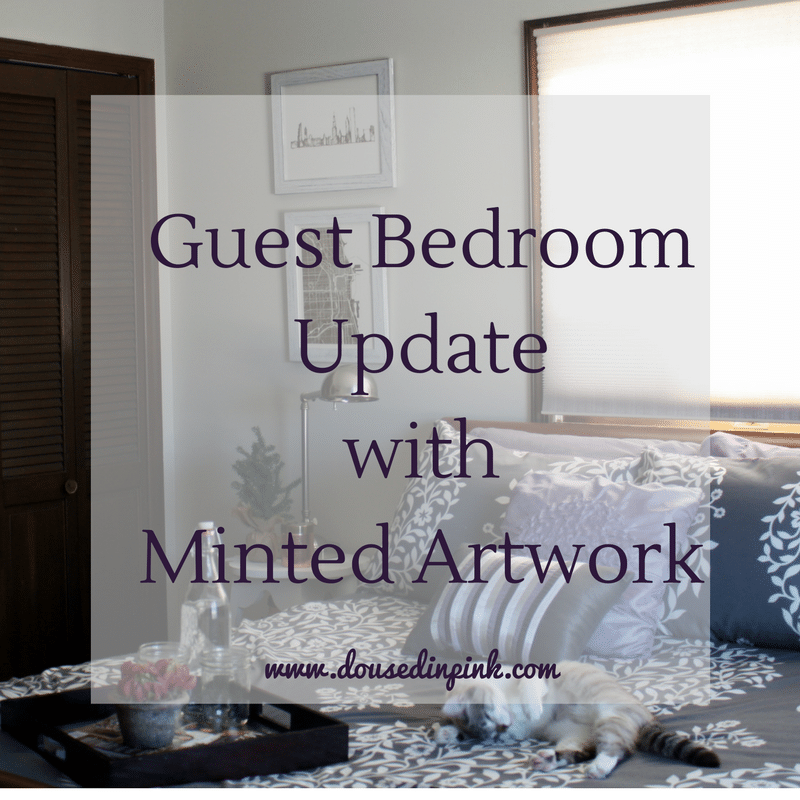 Guest Bedroom Update with Minted Artwork