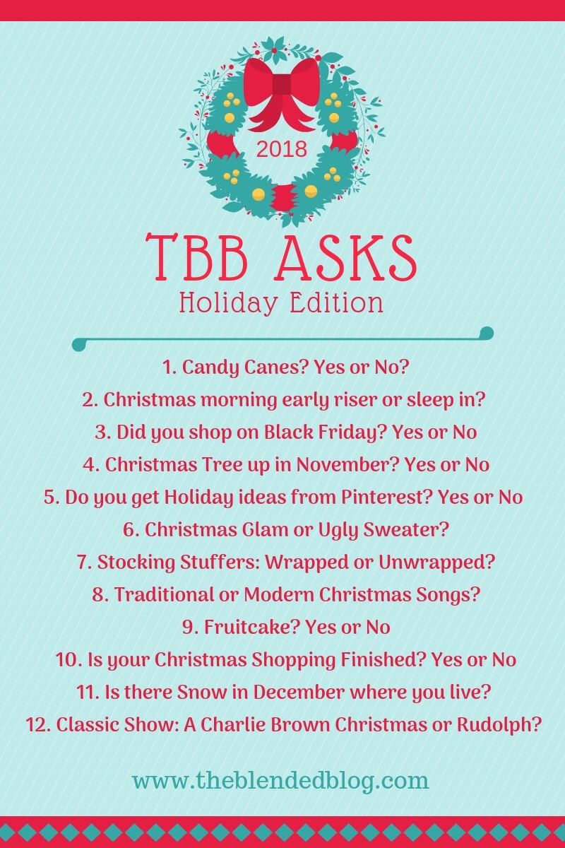 TBB Asks Holiday Edition