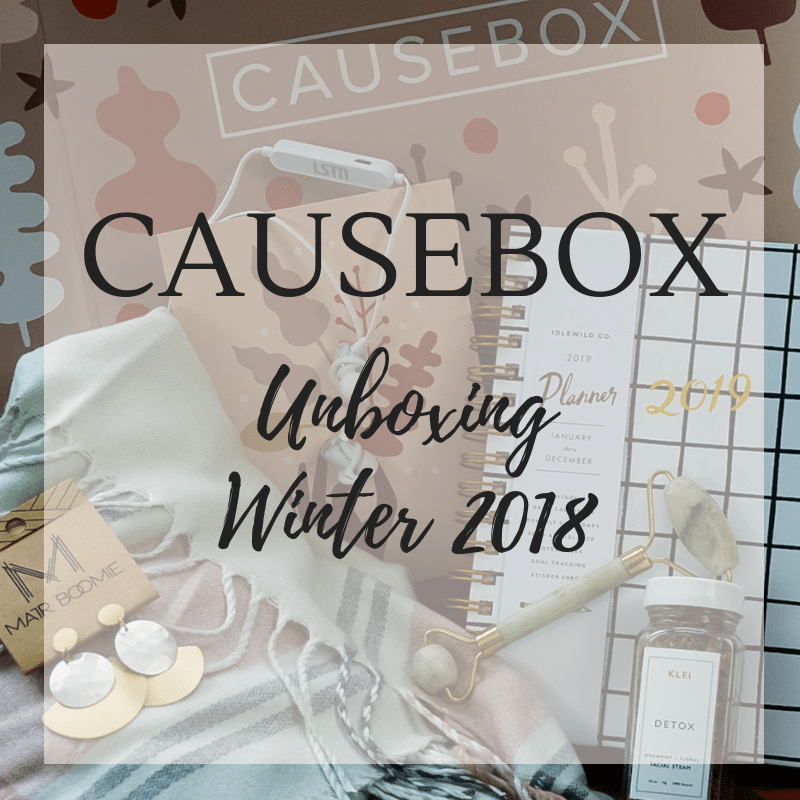 Winter CAUSEBOX Reveal {2018}