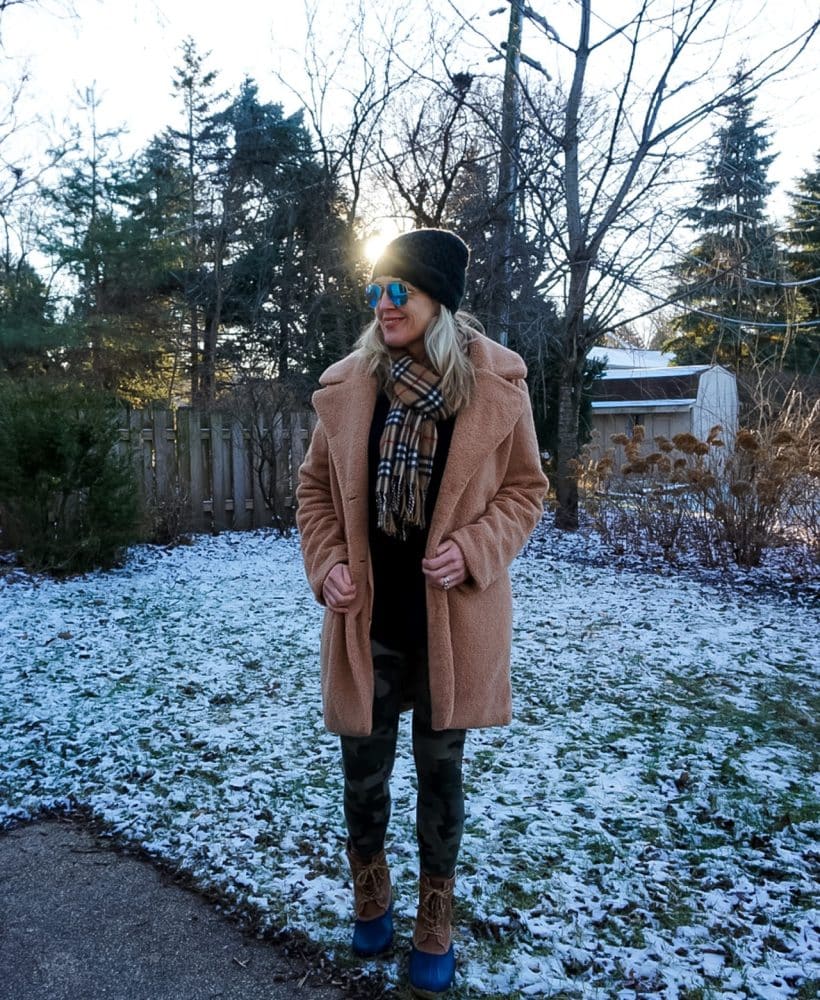 Teddy Bear Coat Outfit