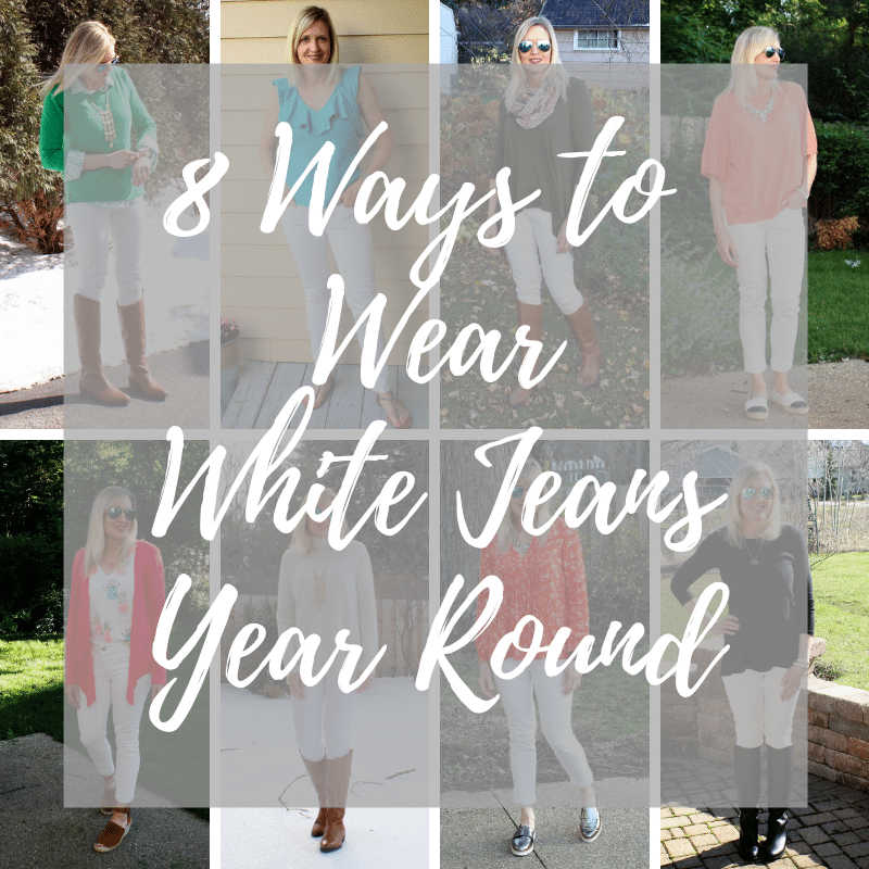 8 Ways to Wear White Jeans Year Round