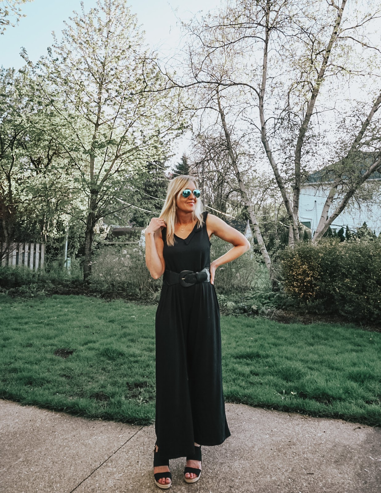 How to Style a Black Jumpsuit: Spring & Summer