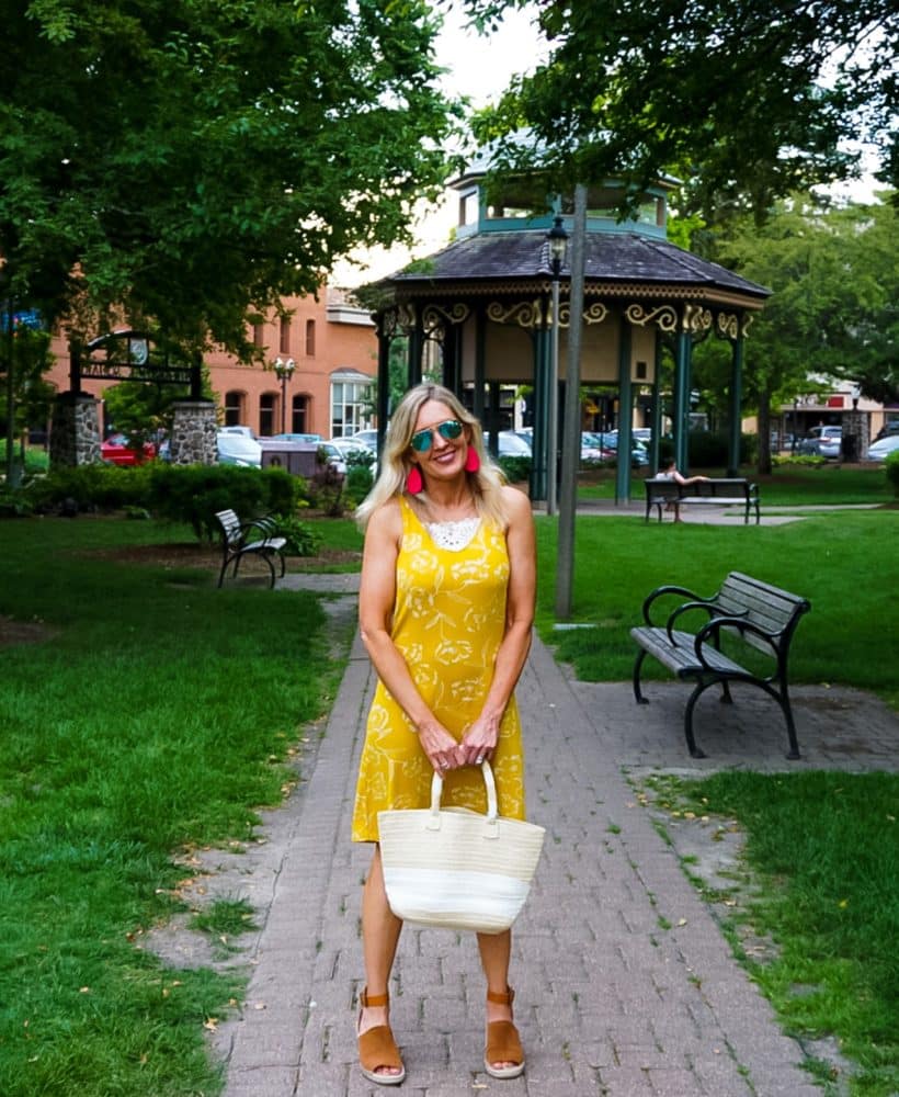 The Cutest Yellow Sundress