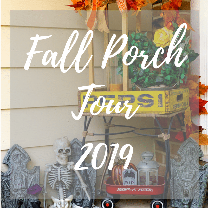 Fall & Halloween Porch Tour {2019}