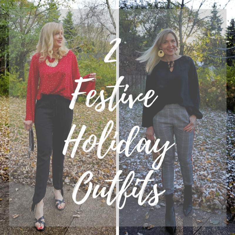 2 Festive Holiday Outfit Ideas