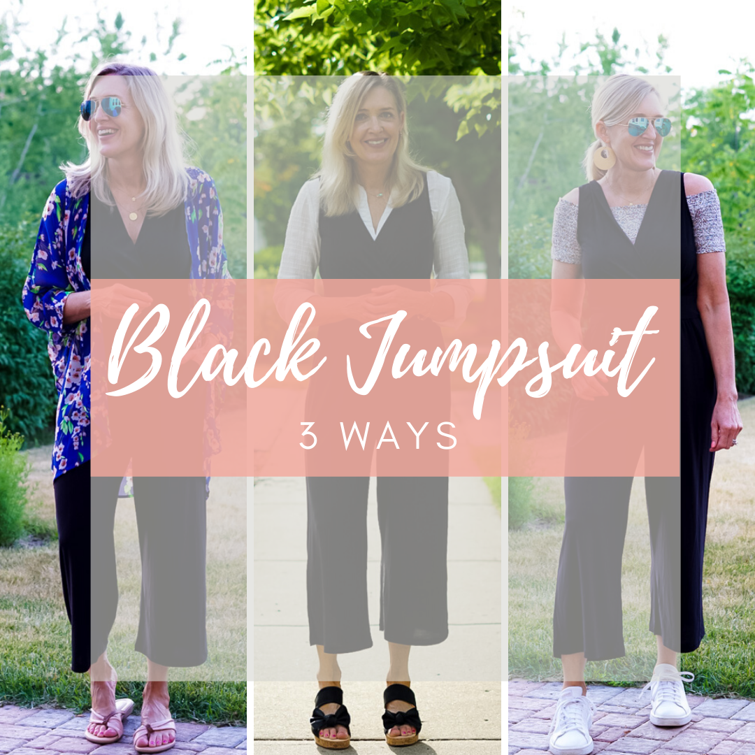 Sleeveless Jumpsuit Styled Four Ways For Spring - Simple & Sweet