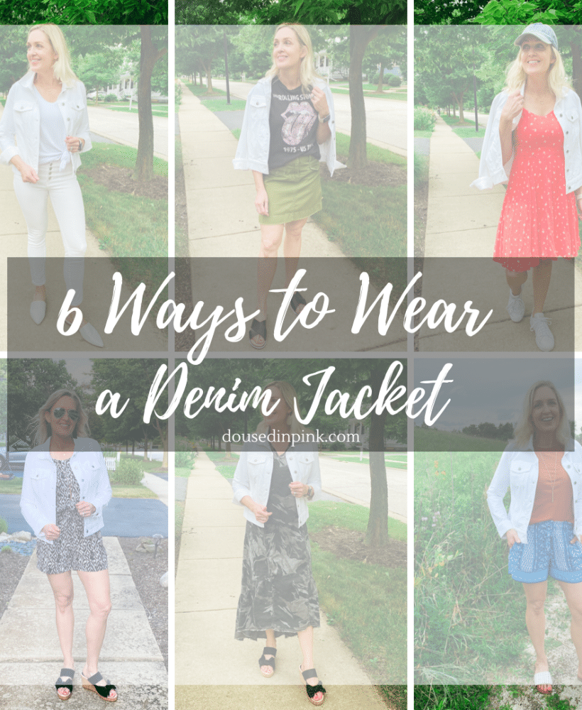 6 Ways to Wear a White Denim Jacket