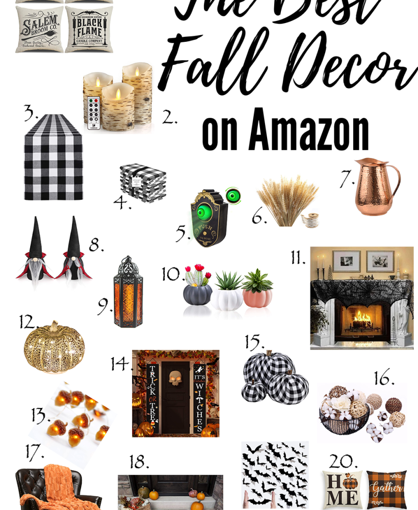 The Best Fall Decor From Amazon