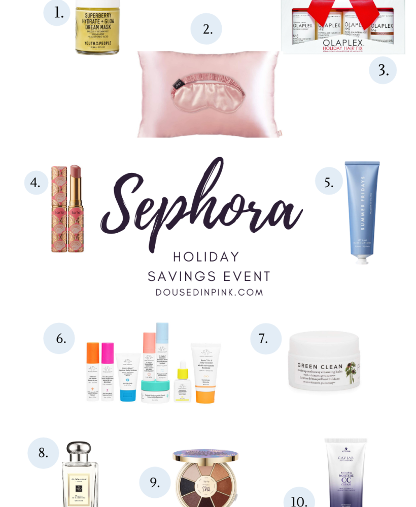 Sephora Holiday Savings Event Top Picks