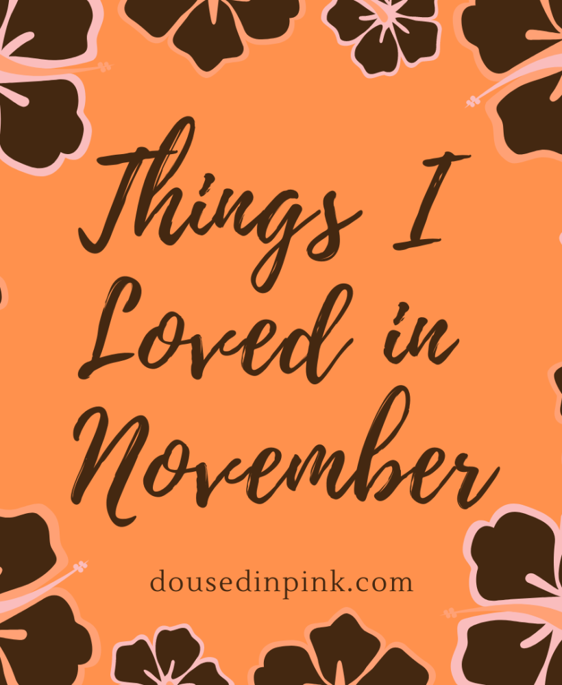 Things I Loved in November | What I Wore & Watched