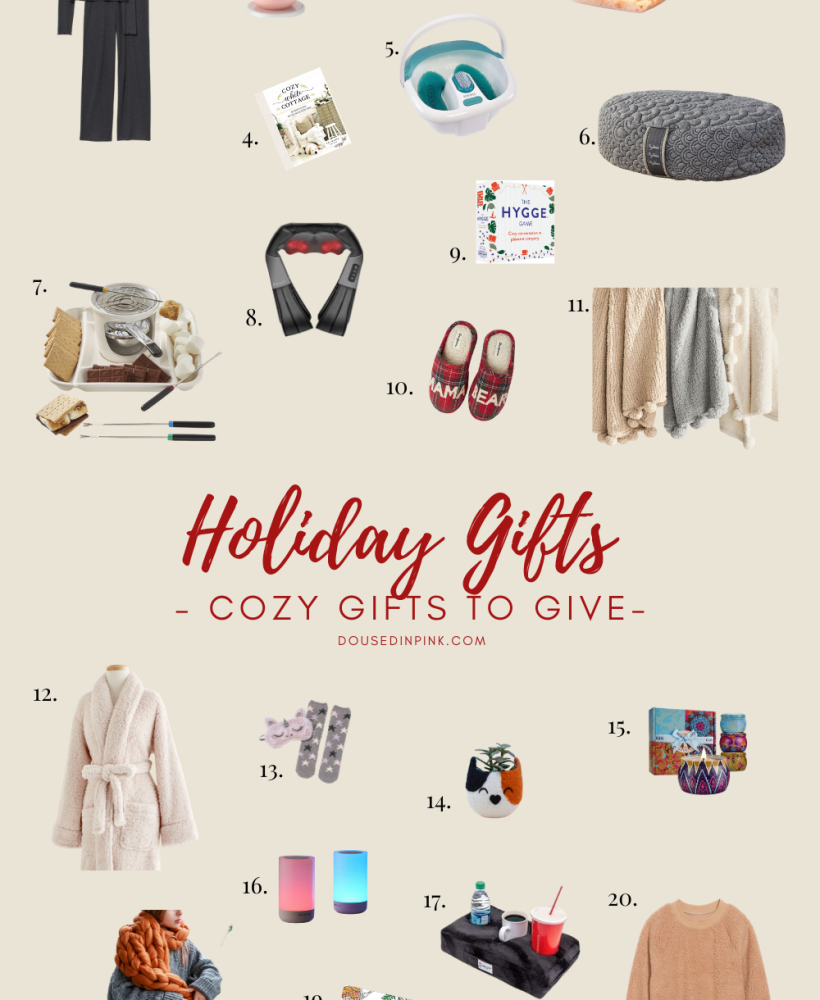 Cozy Gifts to Give | Holiday Gift Guide