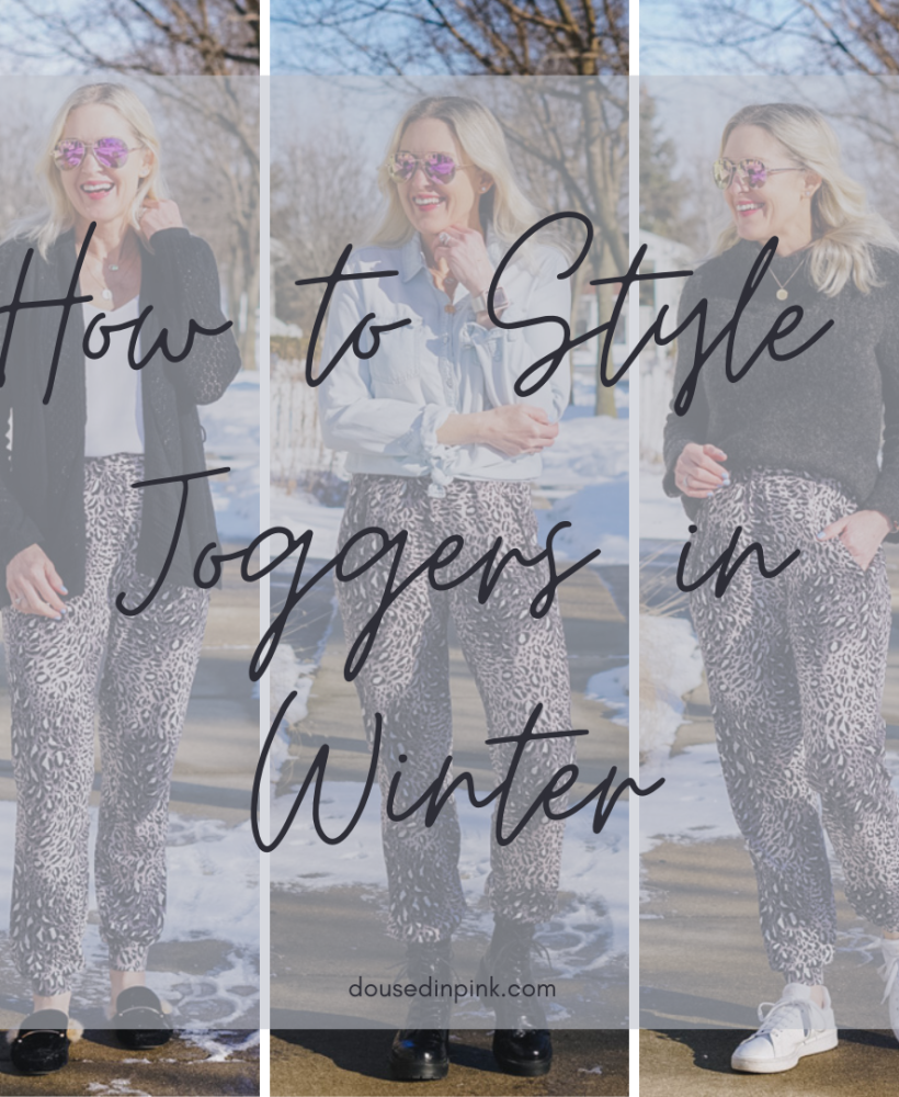 How to Style Joggers in Winter