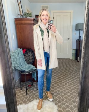 J.Crew Sweater Jacket | 8 Outfit Ideas - Doused in Pink