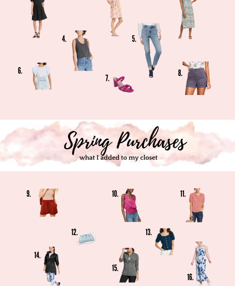 Spring Purchases | Closet Additions