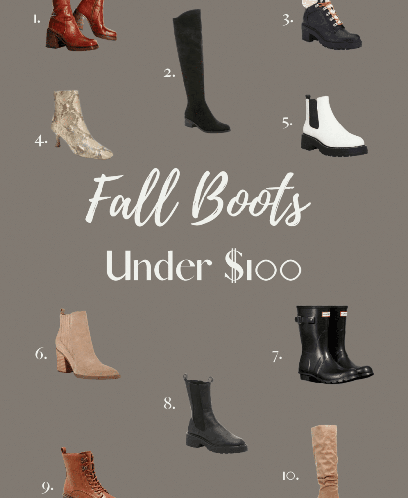 Must Have Fall Boots Under $100