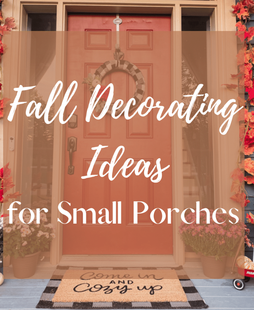 Small Porch Fall Decorating Ideas