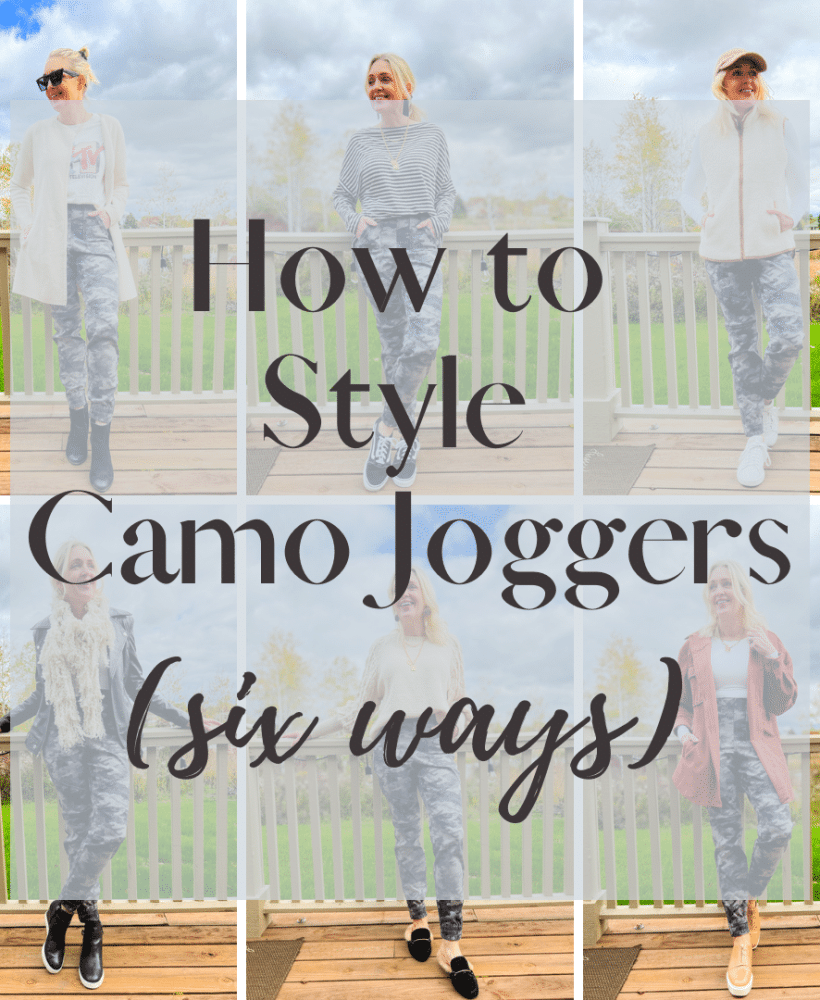 How to Style Camo Joggers: 6 Outfit Ideas