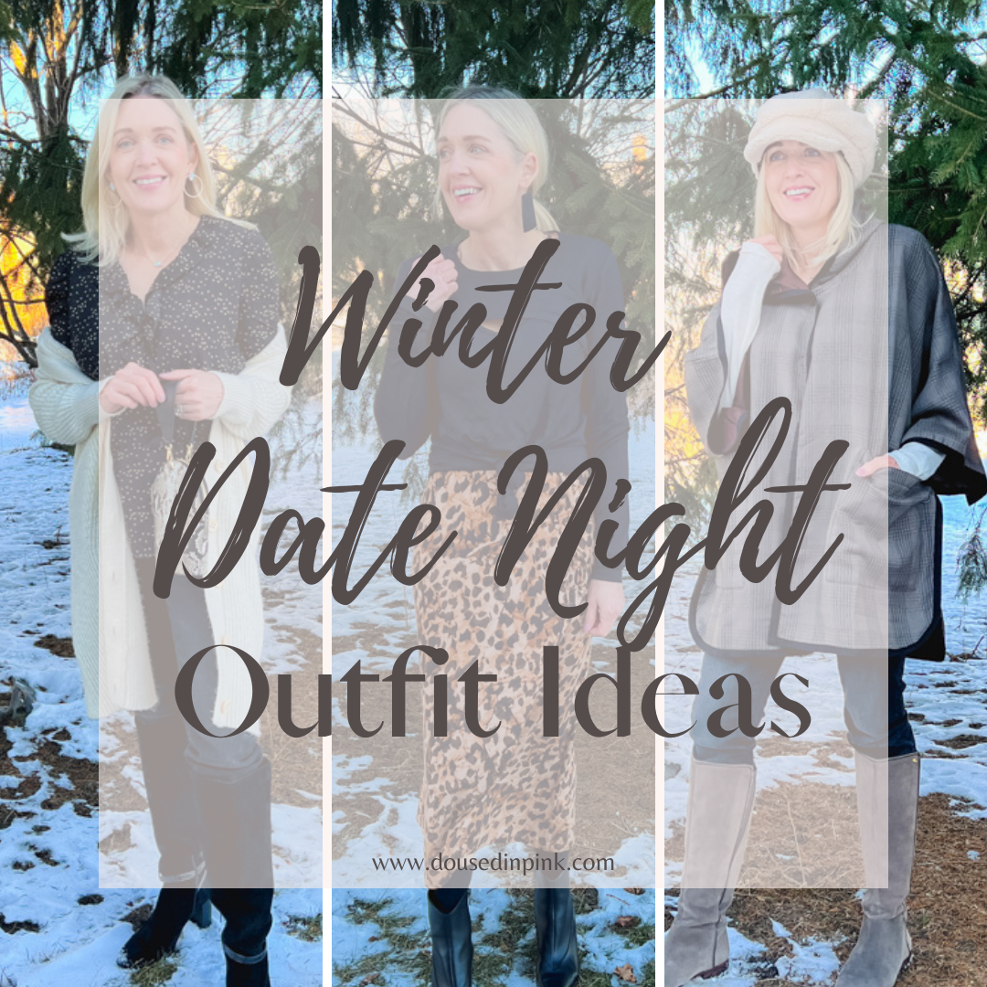 3 Cozy Chic Winter Date Night Outfit Ideas - Doused in Pink