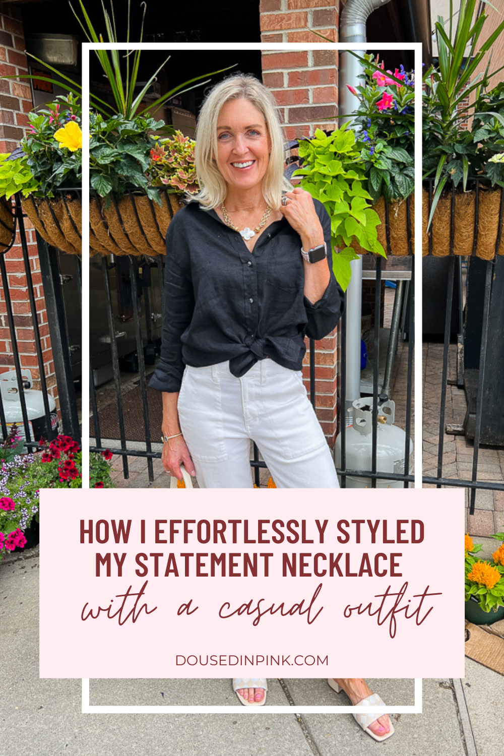 How I Effortlessly Styled My Statement Necklace with a Casual Outfit ...