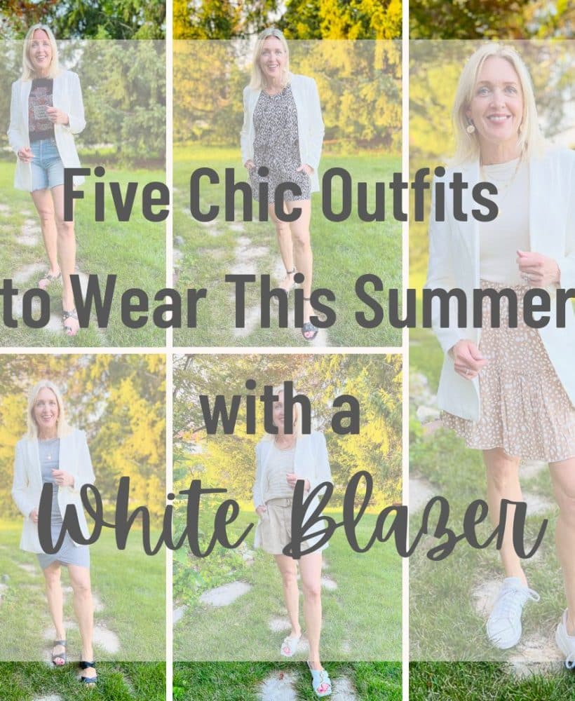 5 Chic Outfits with a White Blazer