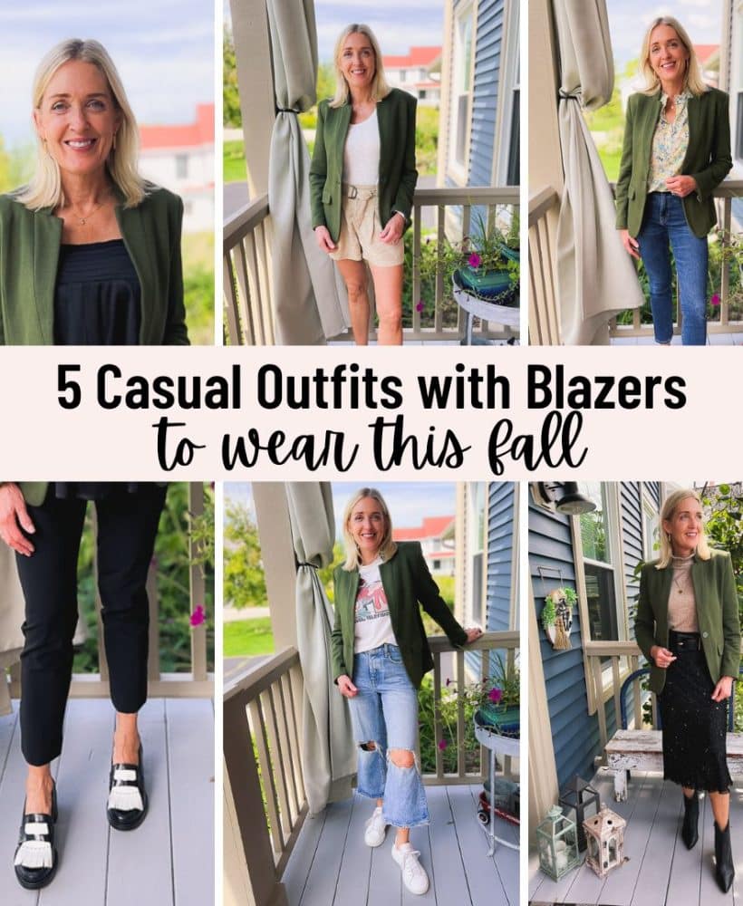 5 Casual Outfits with Blazers to Wear this Fall