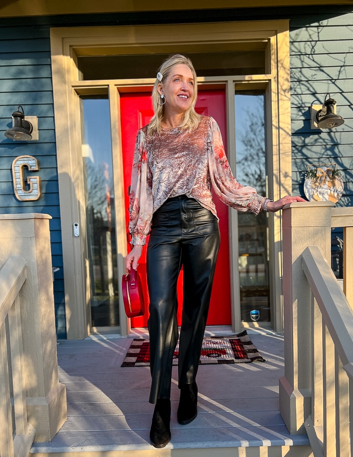 How To Style Leather Pants for Work Play or Party  The Wardrobe Consultant