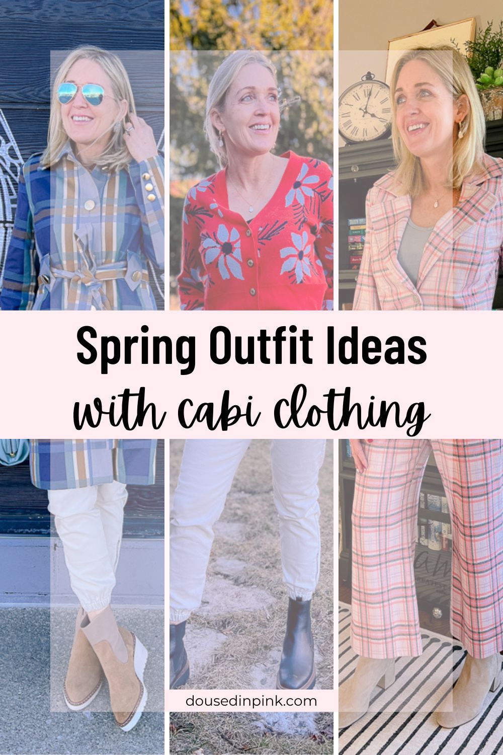 Spring Outfit Ideas with cabi Clothing - Doused in Pink