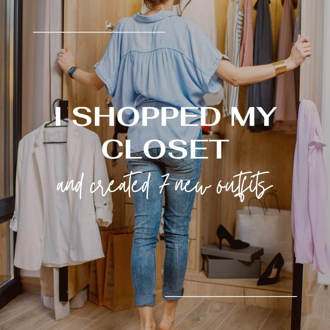 I Shopped My Closet and Created 7 New Outfits Doused in Pink