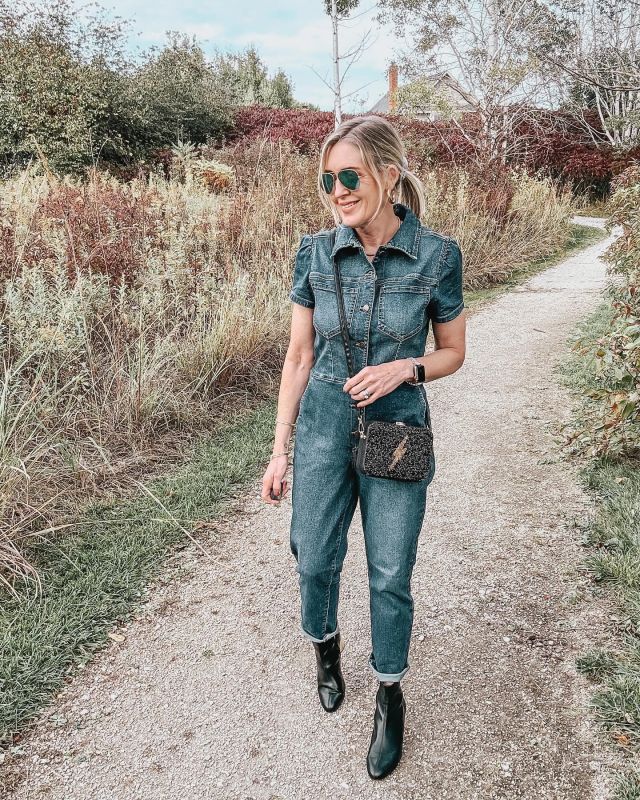 15 Fresh Outfit Ideas for How to Wear a Black Jumpsuit - Be So You